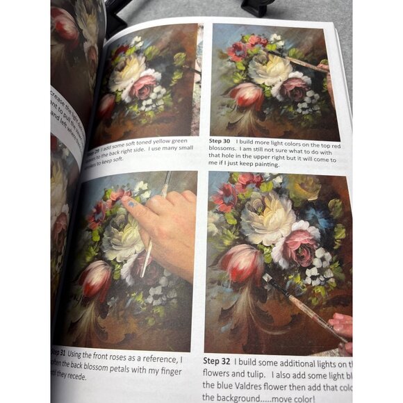 Rosemaling Techniques Heritage Acrylics Jansen Art Studio Book - Picture 9 of 16
